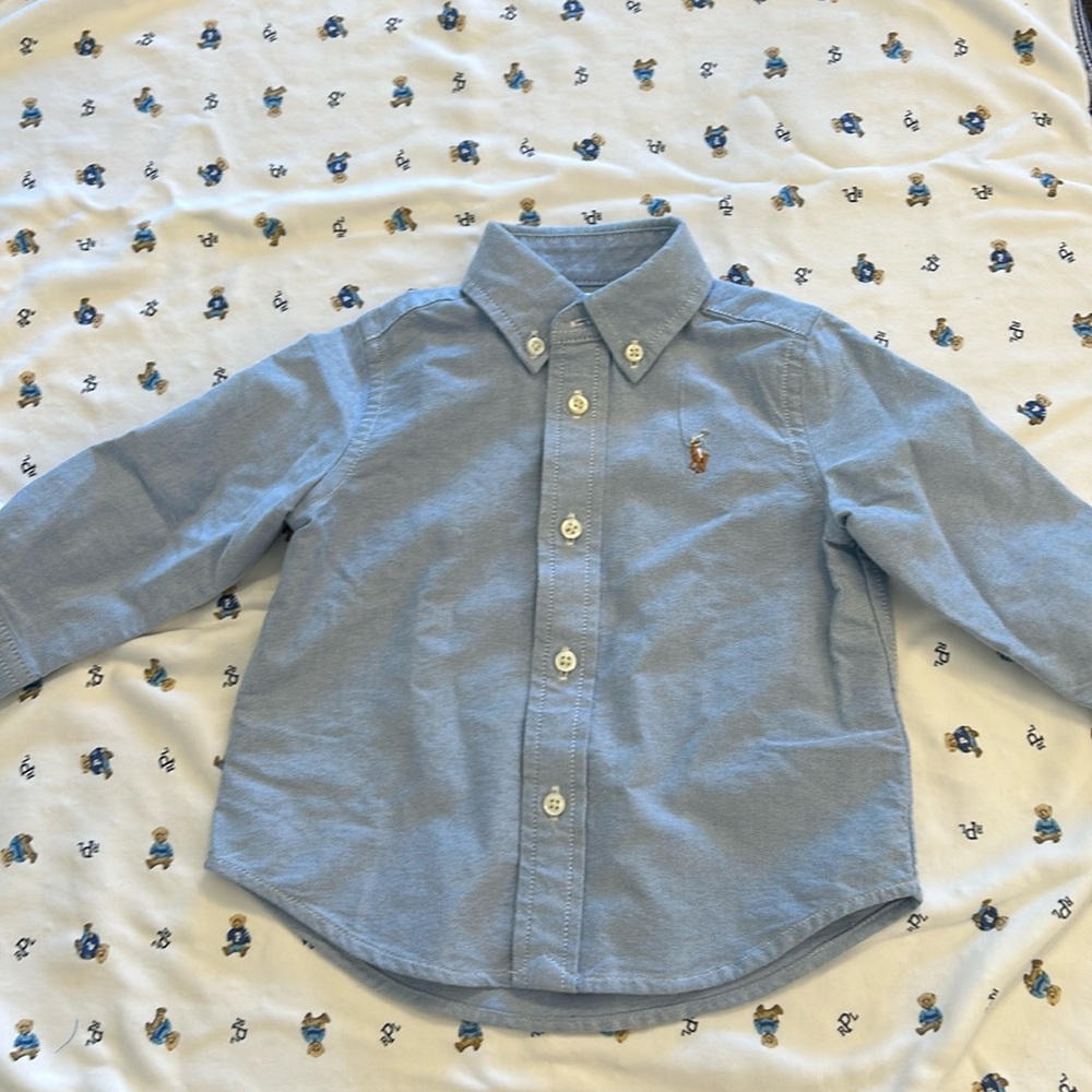 Ralph Lauren baby boy button down shirt